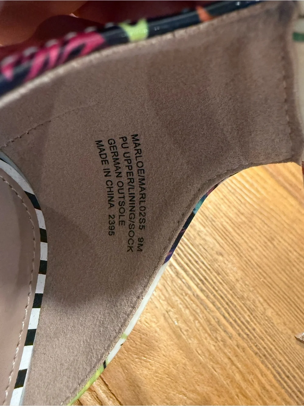 Betsey Johnson Butterfly Acrylic Wedge Heel- Designer